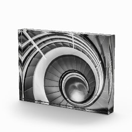 Circular Stairway BW Fotoblokken