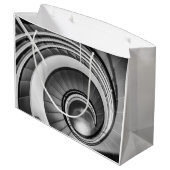 Circular Stairway BW Groot Cadeauzakje (Achterkant Gekanteld)