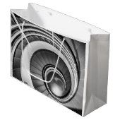 Circular Stairway BW Groot Cadeauzakje (Voorkant Gekanteld)