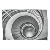 Circular Stairway BW Kussensloop (Voorkant)