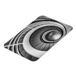 Circular Stairway BW Magneet