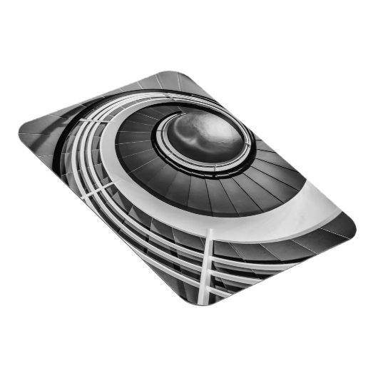 Circular Stairway BW Magneet (Rechterzijde)