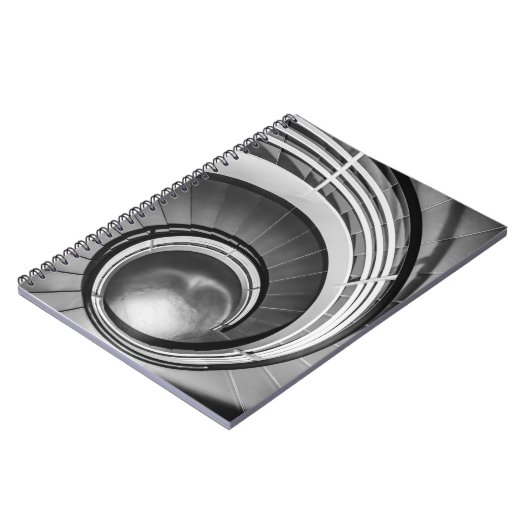 Circular Stairway BW Notitieboek (Linkerzijde)