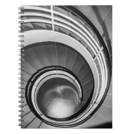 Circular Stairway BW Notitieboek