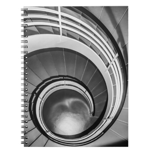 Circular Stairway BW Notitieboek (Voorkant)