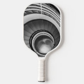 Circular Stairway BW Pickleball Paddle (Achterkant)