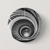 Circular Stairway BW Ronde Button 5,7 Cm (Voorkant)