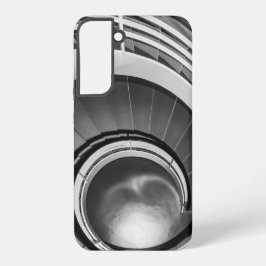 Circular Stairway BW Samsung Galaxy Hoesje