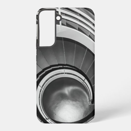 Circular Stairway BW Samsung Galaxy Hoesje (Achterkant)