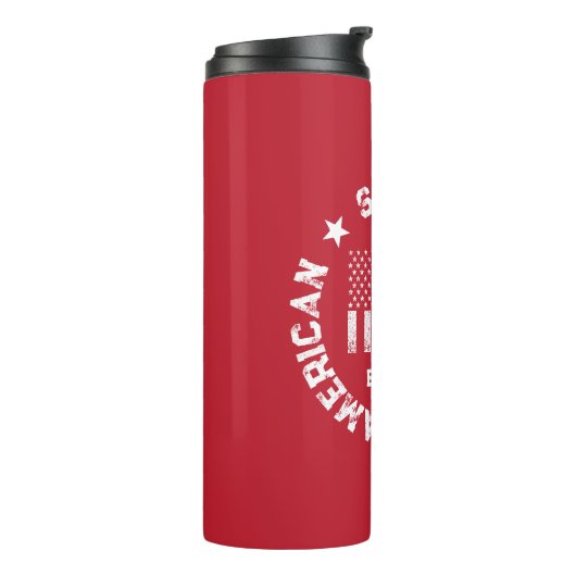 Circular Stamp American State National Est 1776 Thermosbeker (Gedraaid links)