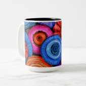 Circular Tweekleurige Koffiemok (Voorkant links)