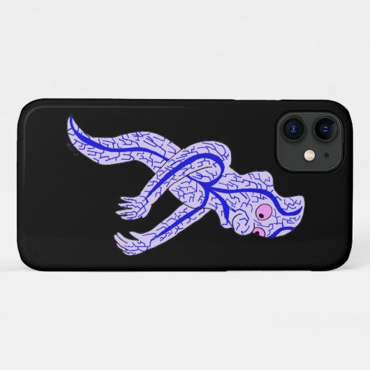 Circulatoire geest Case-Mate iPhone case (Achterkant (horizontaal))