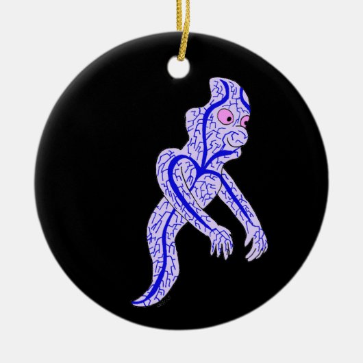 Circulatoire geest keramisch ornament (Voorkant)