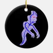 Circulatoire geest keramisch ornament (Achterkant)