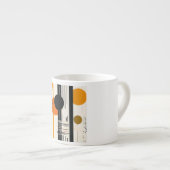 círculos abstractos espresso kop (Voorkant rechts)