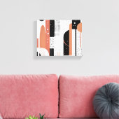 círculos boho canvas afdruk (Insitu (Woonkamer))