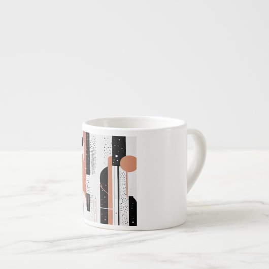círculos boho espresso kop (Voorkant rechts)