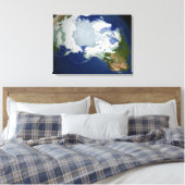 Circum-Arctic permafrost Canvas Afdruk (Insitu (Slaapkamer))