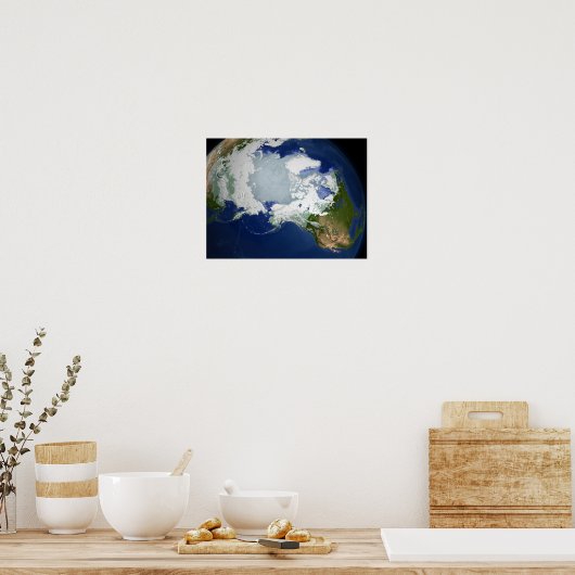 Circum-Arctic permafrost Poster (Keuken)