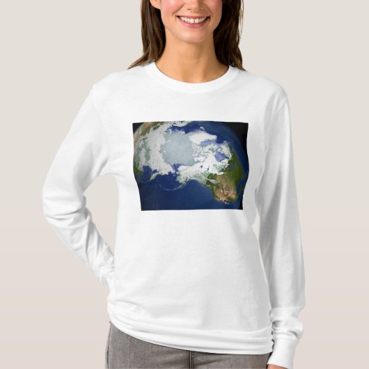 Circum-Arctic permafrost T-shirt (Voorkant)