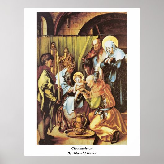 Circumcision By Albrecht Durer Poster (Voorkant)