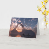 Circumpolair Wenskaart Kaart (Gele Bloem)