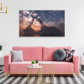 "Circumpolar" gewikkeld canvas (Insitu (Woonkamer))