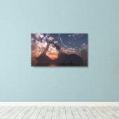 "Circumpolar" gewikkeld canvas Afdruk (Insitu (Houten vloer))