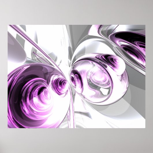 Circumvolutie Abstract Poster (Voorkant)