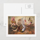 Circus-1890 Briefkaart (Voorkant / Achterkant)