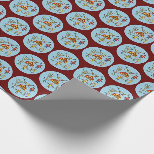 Circus Acts Cadeaupapier (Hoek)