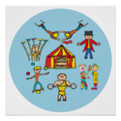 Circus Acts Perfect Poster (Voorkant)