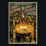 Circus Ad Poster<br><div class="desc">Circus Advertisement</div>