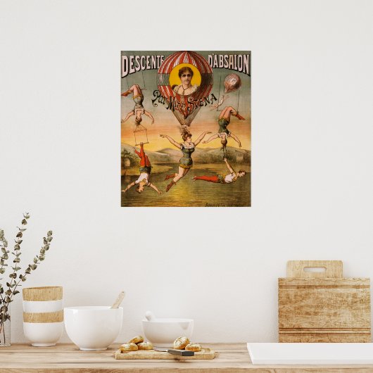  Circus Ad Poster (Keuken)