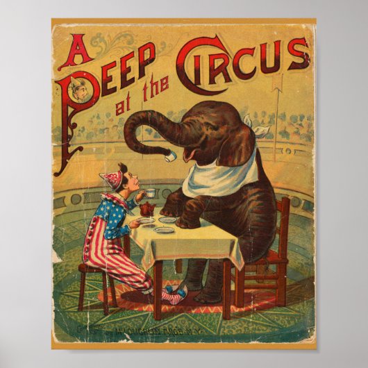  Circus Ad Poster (Voorkant)