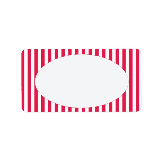 Circus adreslabel etiket (Voorkant)