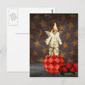  Circus Angel Clown Briefkaart (Voorkant / Achterkant)