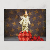  Circus Angel Clown Briefkaart (Voorkant)