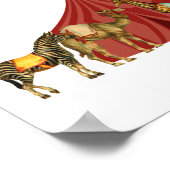 Circus Animals en tent Poster (Hoek)