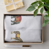 Circus Animals en tent Tissuepapier (Geschenk)