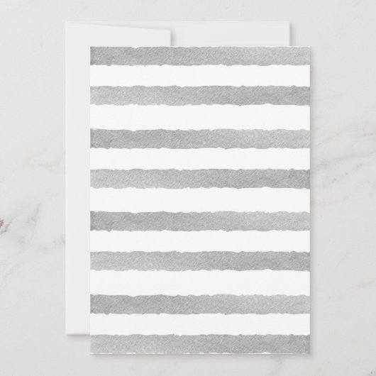 Circus Animals Mobile Baby shower Kaart (Achterkant)