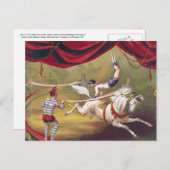 Circus Art Briefkaart (Voorkant / Achterkant)