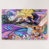 Circus Artists - Cast Acrobat Magicia Fire Eater Legpuzzel (Horizontaal)