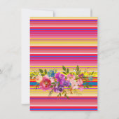 Circus baby shower nodigMexicaans Kaart (Achterkant)