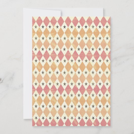  Circus Baby shower Uitnodiging (Achterkant)