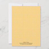 Circus Baby shower Uitnodiging (Achterkant)