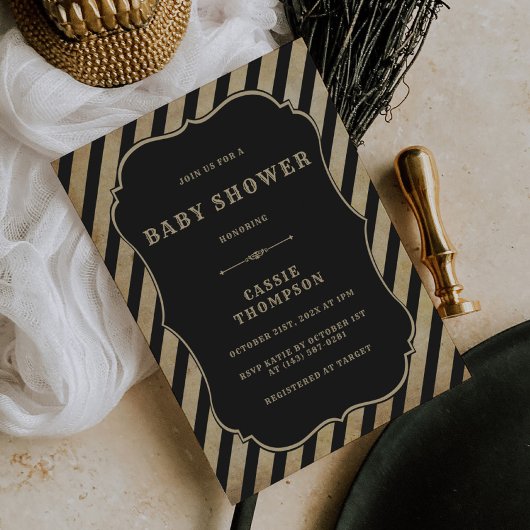 Circus Baby shower Uitnodiging Carnaval