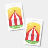 Circus Badge (Front & Back)