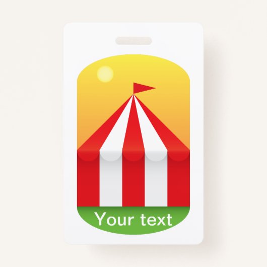 Circus Badge (Achterkant)