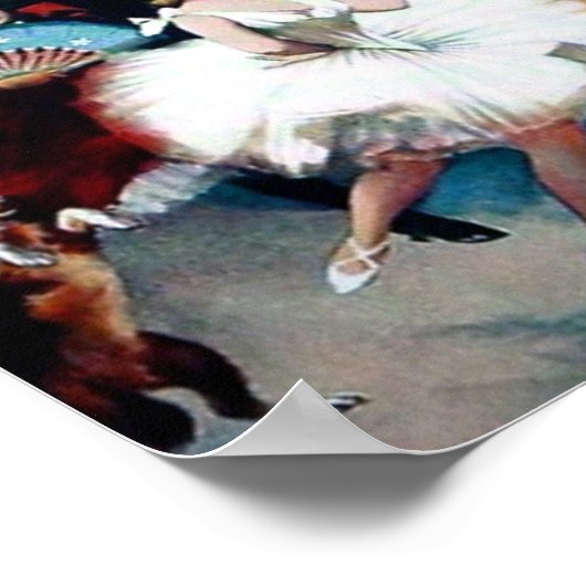 Circus Ballerina Clown poster (Hoek)